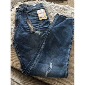 Supplies High RiseJeans Blue Distressed NWT SZ 10